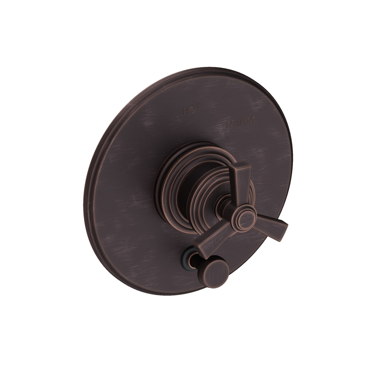 Newport Brass 5-1602BP Miro Balanced Pressure Tub & Shower Diverter Plate with Handle. Less Showerhead, arm and flange.