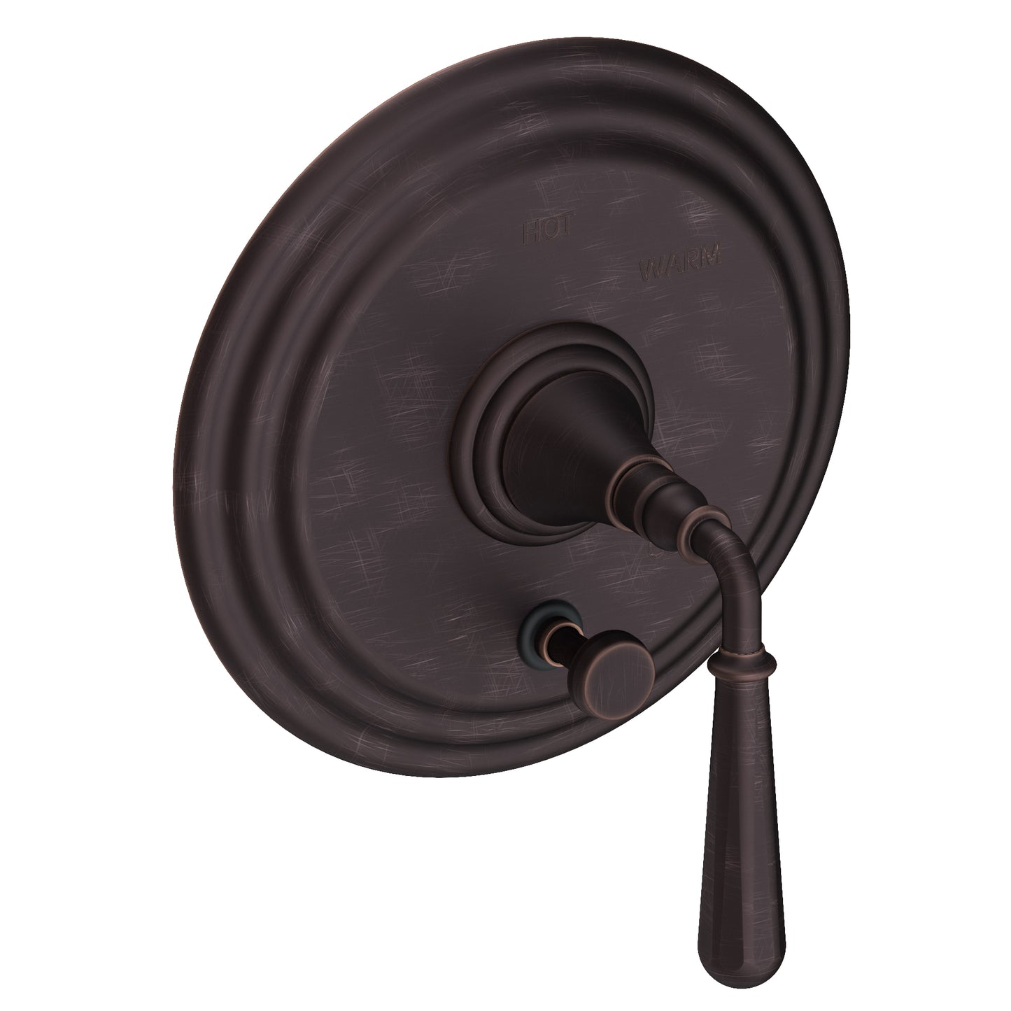 Newport Brass 5-1742BP Bevelle Balanced Pressure Tub & Shower Diverter Plate with Handle. Less Showerhead, arm and flange.