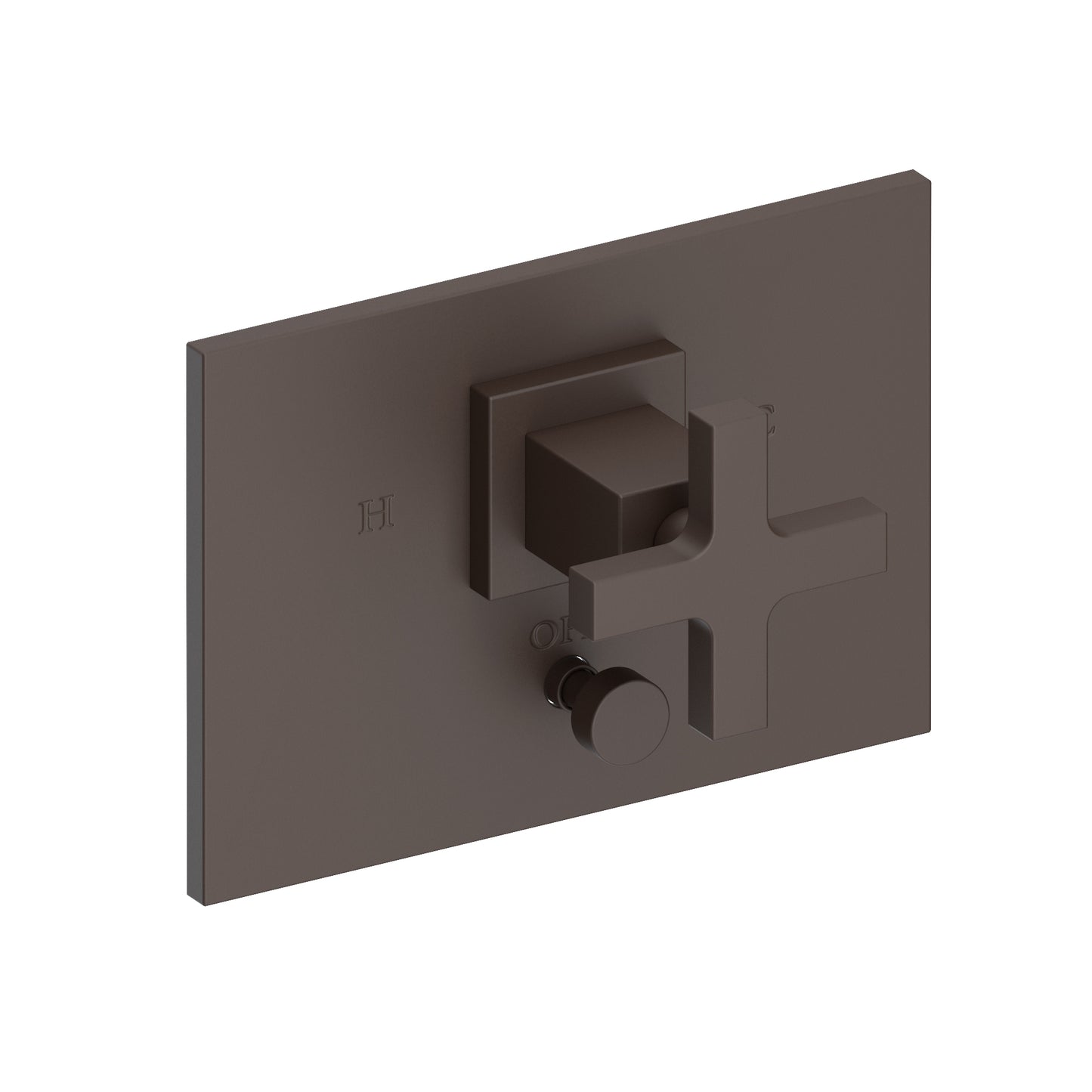 Newport Brass 5-2062BP Secant Balanced Pressure Tub & Shower Diverter Plate With Handle