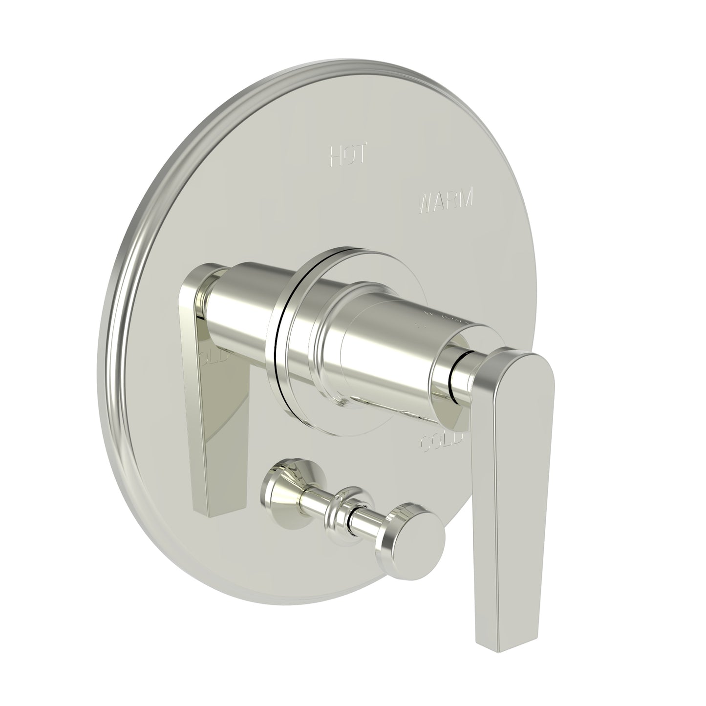 Newport Brass 5-2972BP Dorrance Balanced Pressure Tub & Shower Diverter Plate With Handle