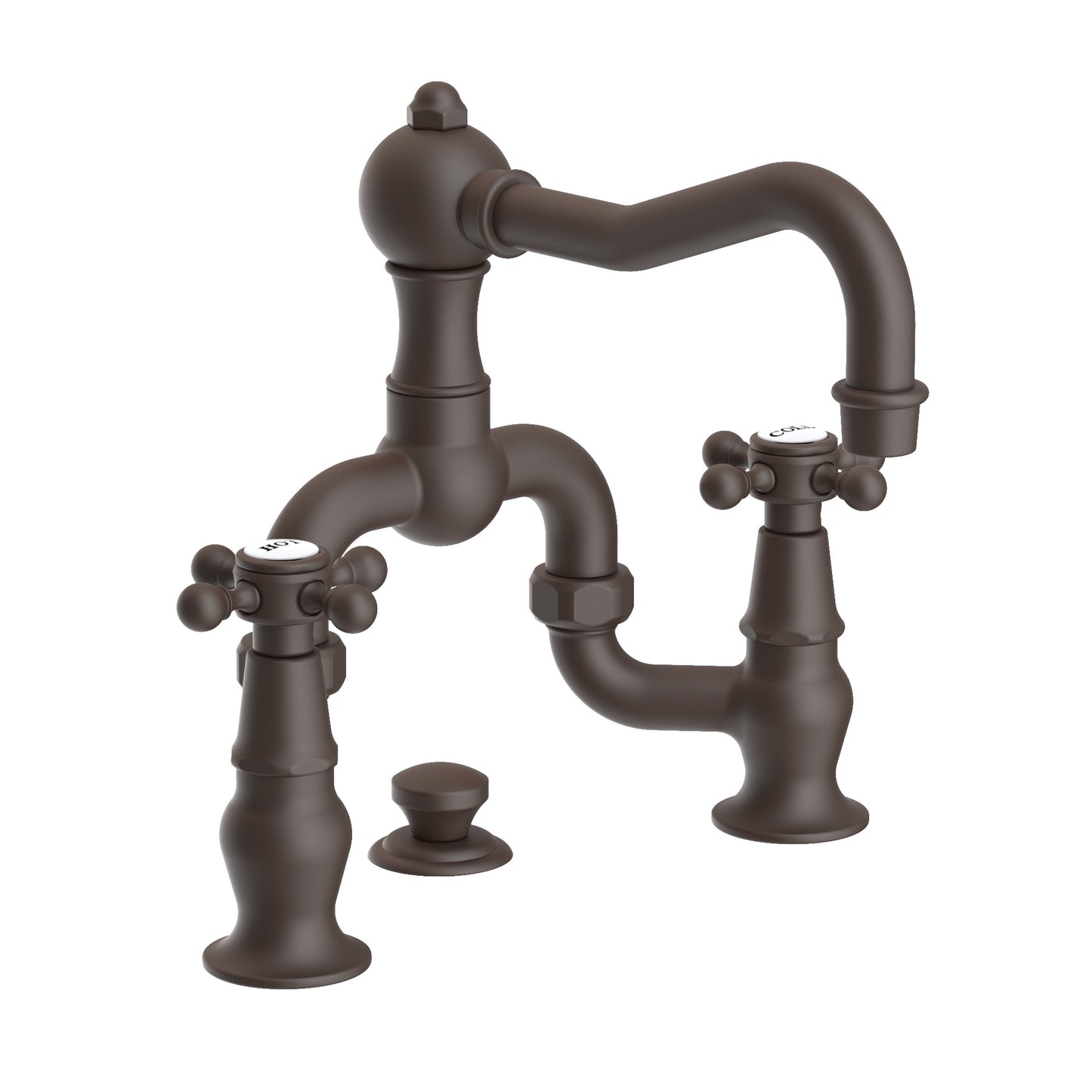 Newport Brass 930B Chesterfield Lavatory Bridge Faucet