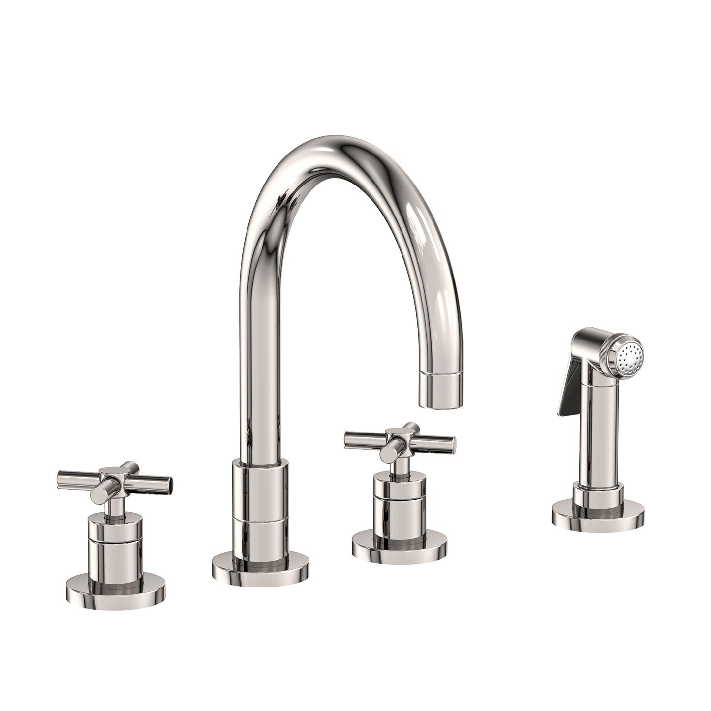 Newport Brass 9911 East Linear Kitchen Faucet with Side Spray
