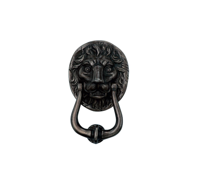 Ashley Norton NB.1220 Lion Door Knocker - Natural Bronze