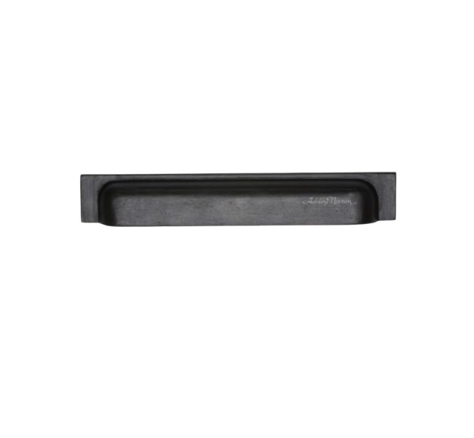 Ashley Norton NB.1720 5 5/8 Rect Cup Pull - 3" CTC - Natural Bronze