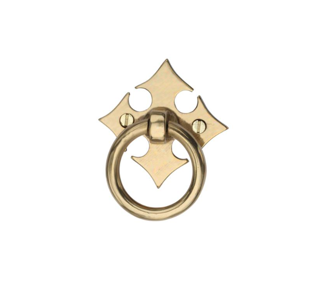 Ashley Norton NB.6331 Gothic Drop Pull - Natural Bronze