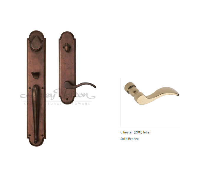 Ashley Norton NB.SPTUB.200.50.R-234 Chester GxL Entry - Natural Bronze