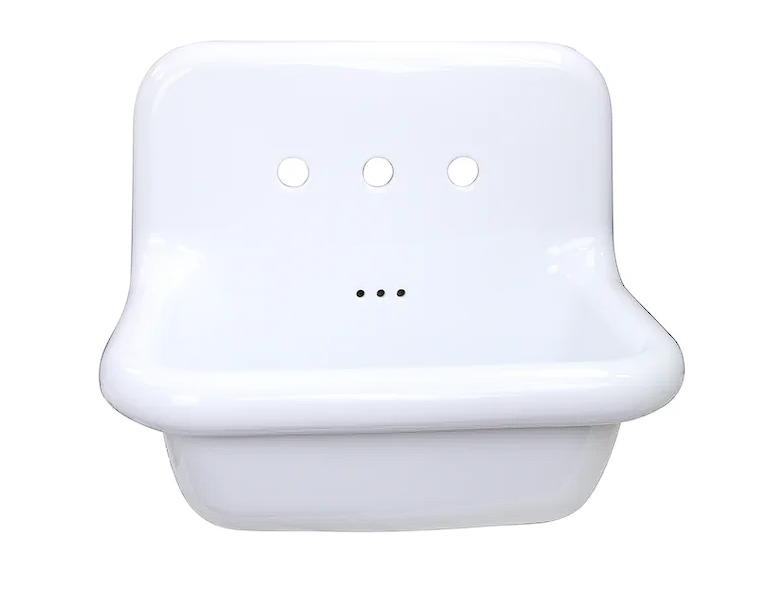 Nantucket Sinks NS-VC24 Fireclay utility sink