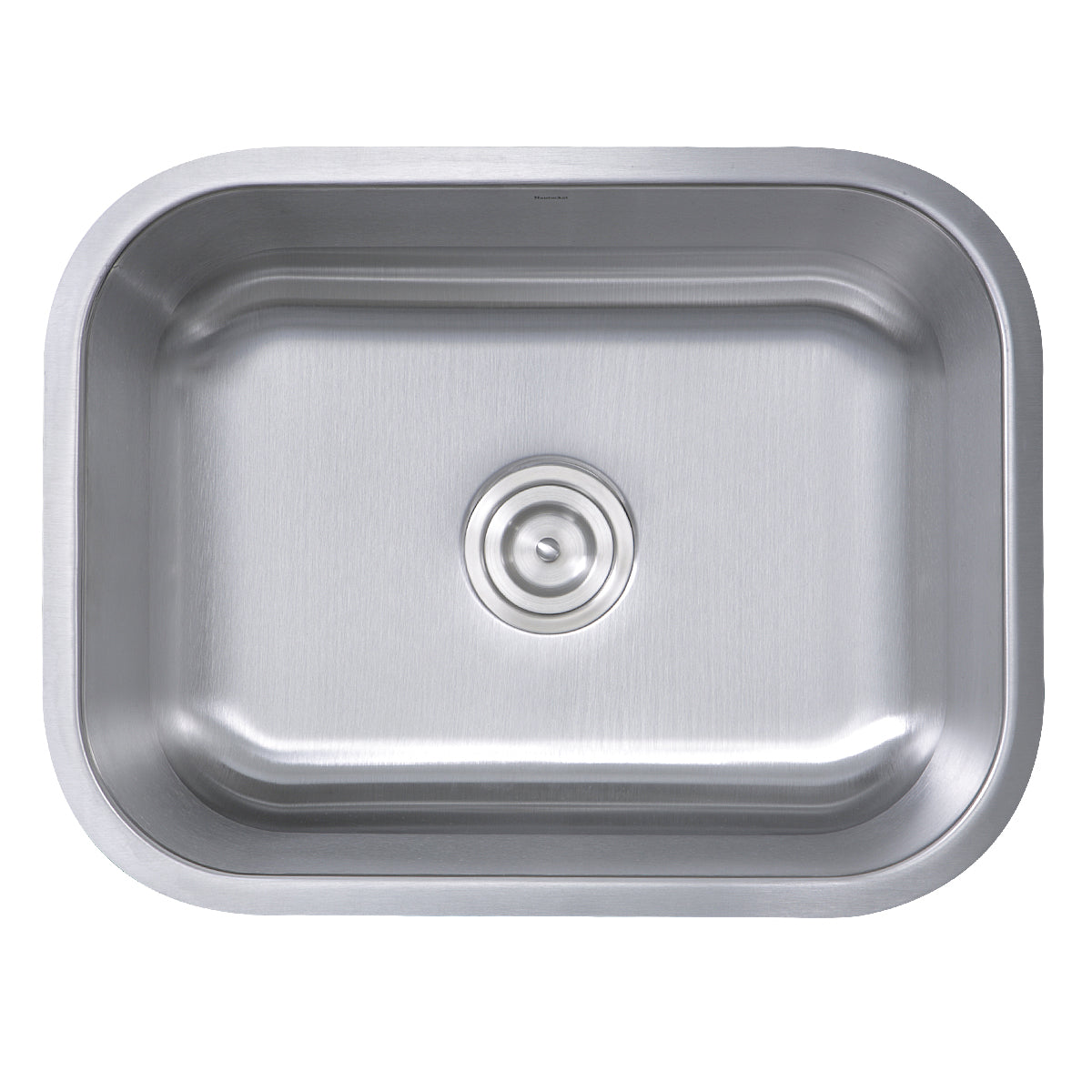 Nantucket Sinks NS09i-16 Small Rectangle Single Bowl Undermount Kitchen Sink, 16 Gauge