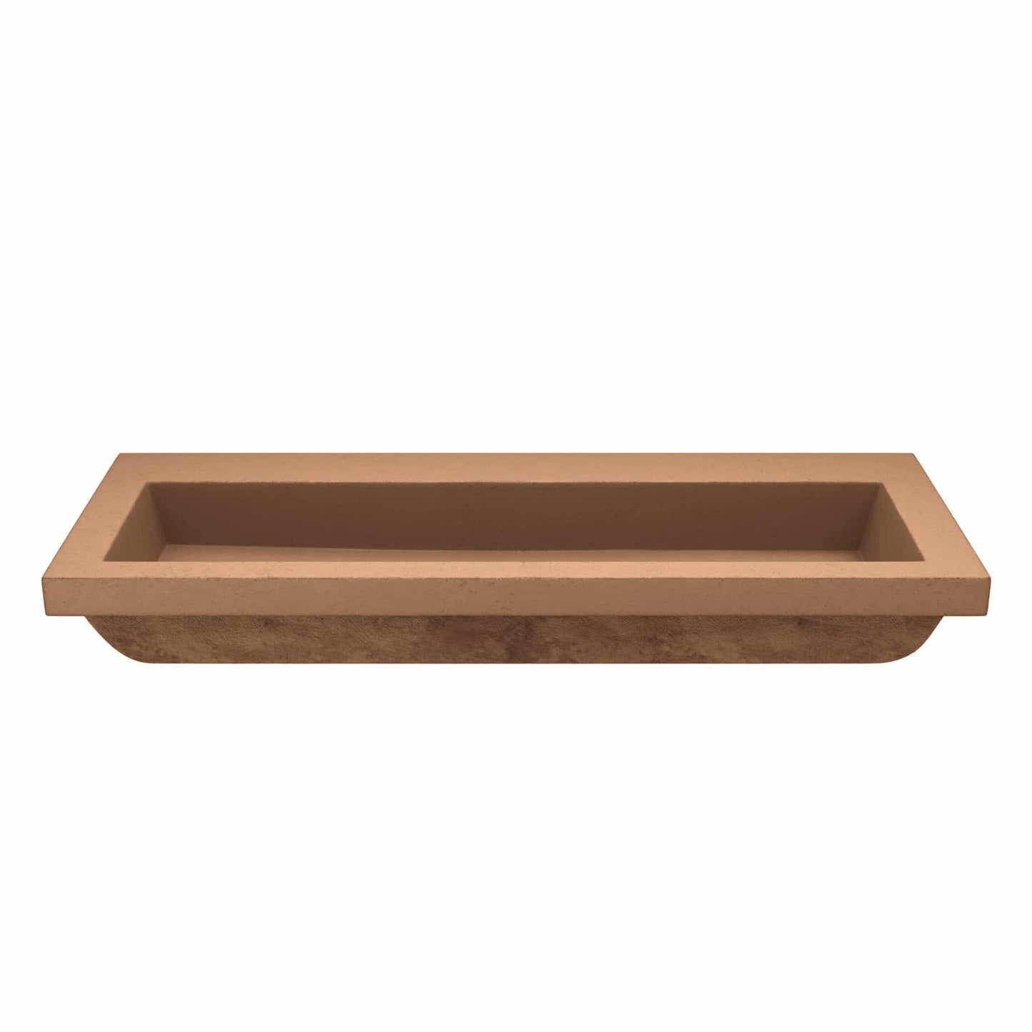 Native Trails NSL4819-X Trough 4819 Bathroom Sink -No Faucet Holes