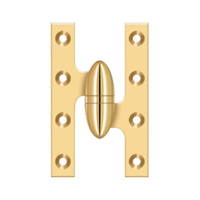 Deltana OK5032BR 5 x 3-1/4 Hinge Right