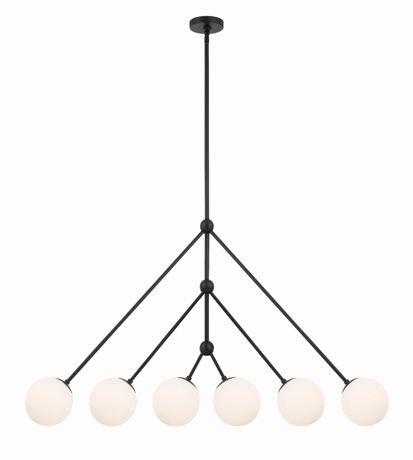 Crystorama OMN-3006 Omni 6 Light Chandelier