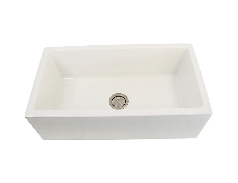 Nantucket sinks ORLEANS-33 Fireclay 33-inch fireclay farmhouse sink