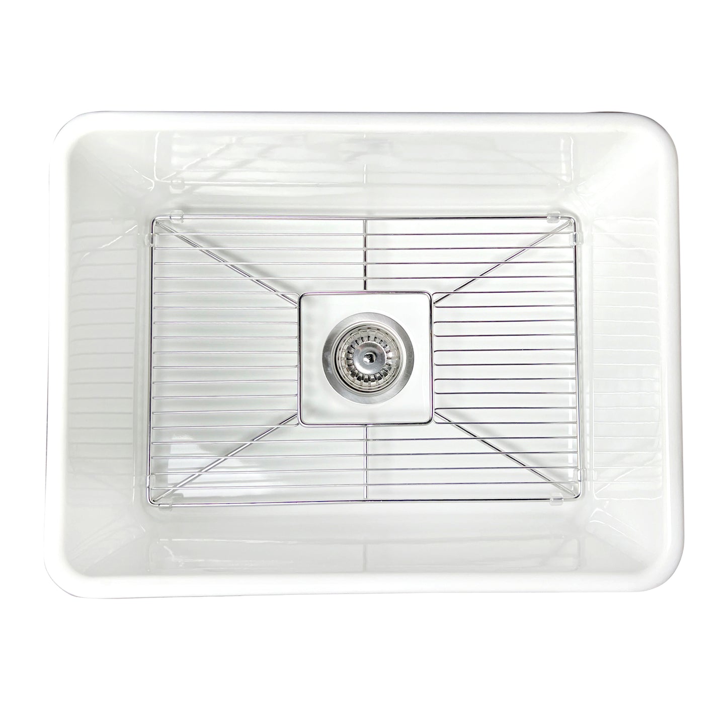Nantucket Sinks P-FCS23 23.25 Inch Farmhouse Kitchen Sink