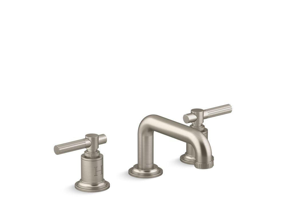 Kallista P21210-LV Central Park West Lavatory Bathroom Sink Faucet, Low Spout, Lever Handles