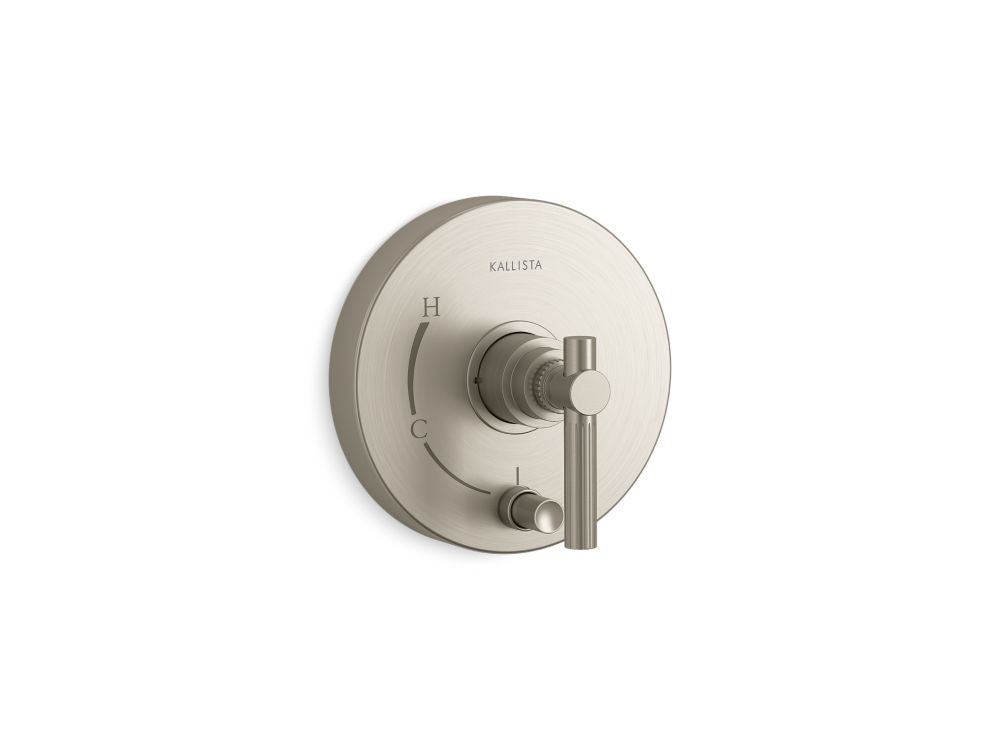 Kallista P21376-LV Central Park West Pressure Balance W/Diverter Trim, Lever Handle