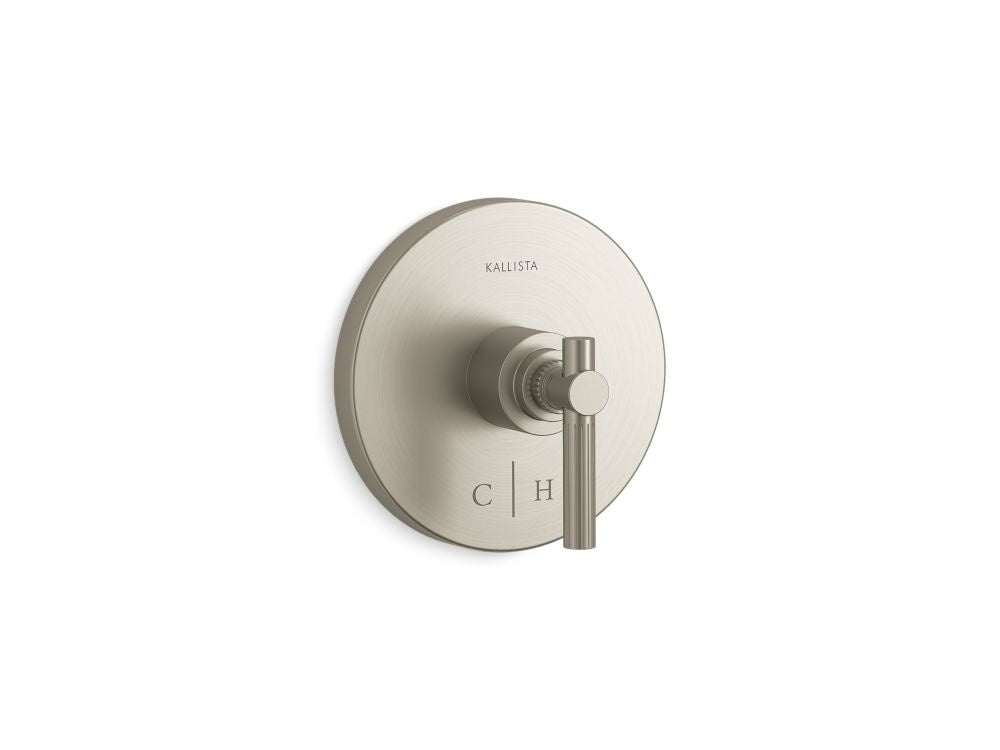 Kallista P21383-LV Central Park West Thermostatic Trim, Lever Handle