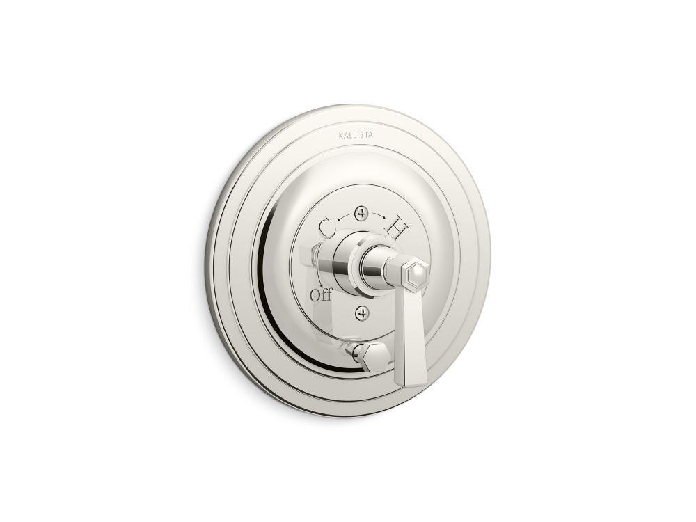 Kallista P22716-LX For Town Pressure Balance W/ Diverter Trim, Lever Handle
