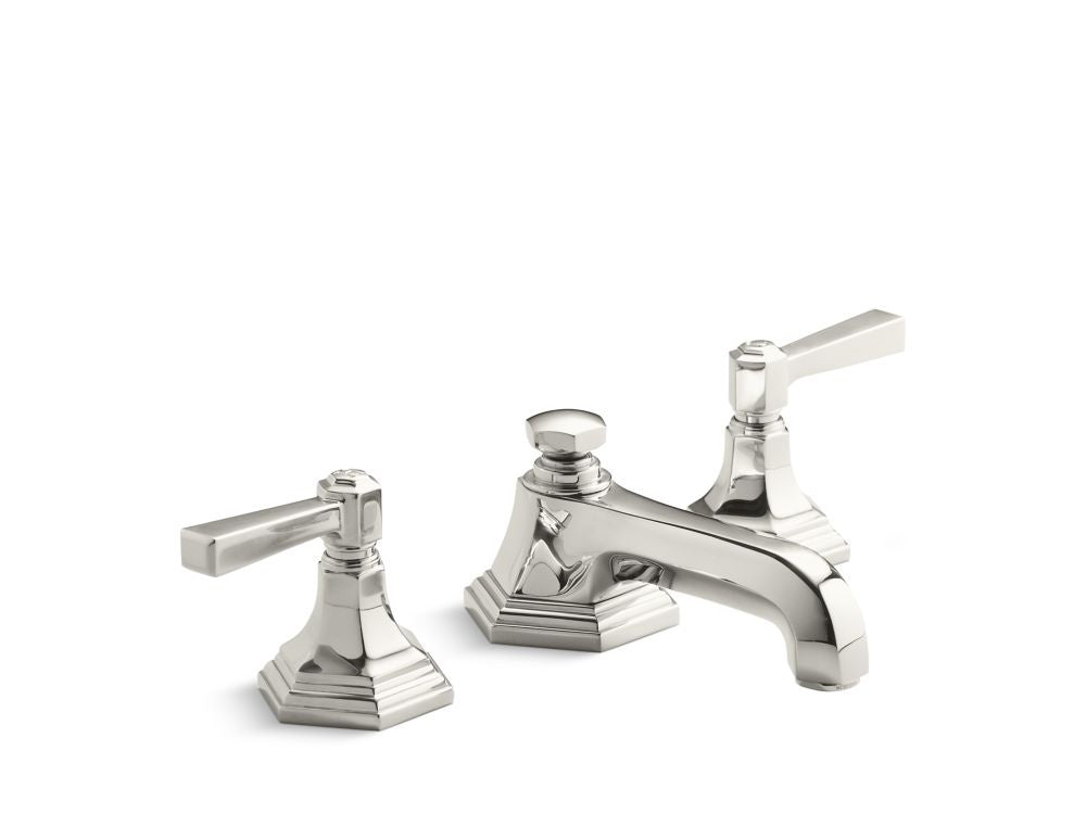 Kallista P22731-LV For Town Lavatory Bathroom Sink Faucet, Low Spout, Lever Handles