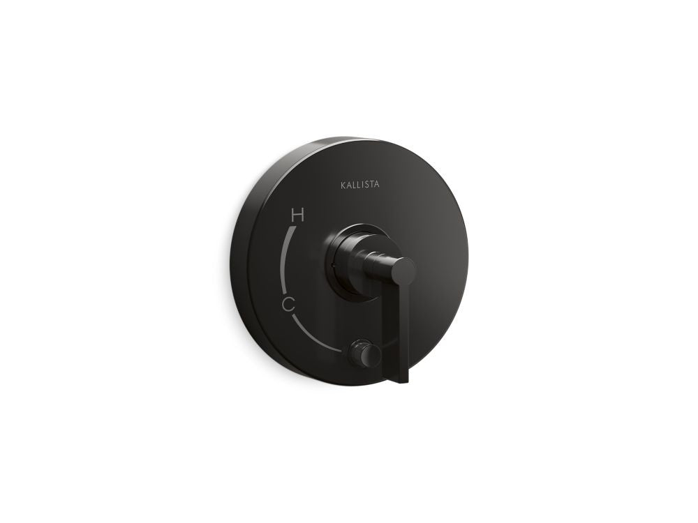 Kallista P24416-LV One Pressure Balance W/ Diverter Trim, Lever Handle
