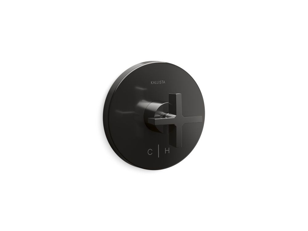 Kallista P24421-CR One Thermostatic Trim, Cross Handle
