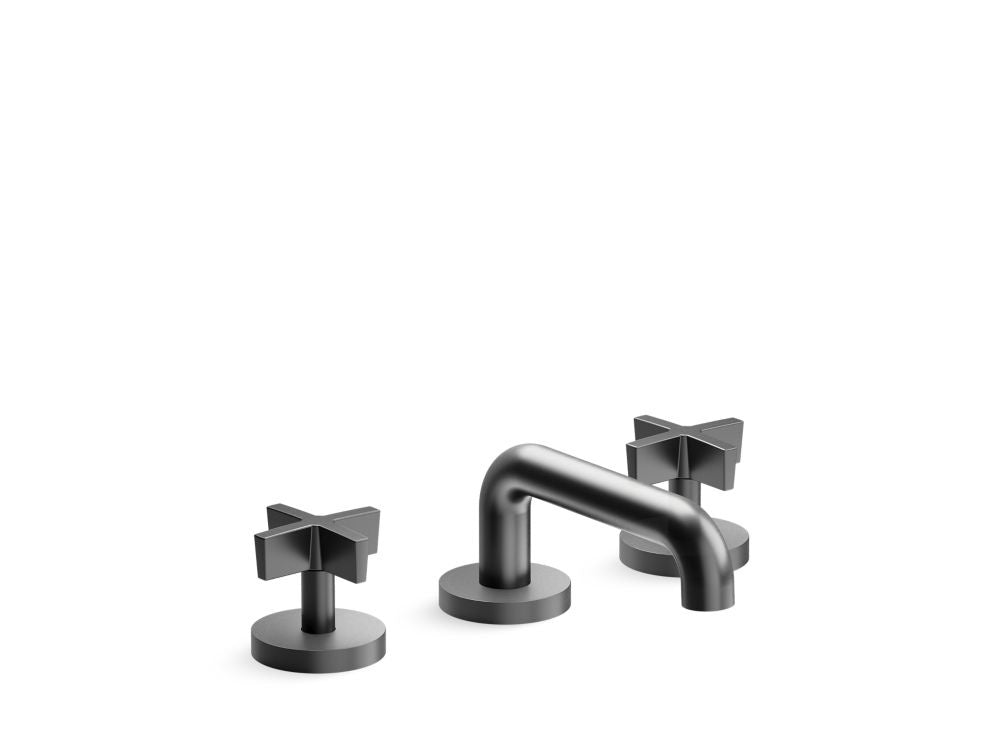 Kallista P24491-CR One Lavatory Bathroom Sink Faucet, Low Spout, Cross Handles
