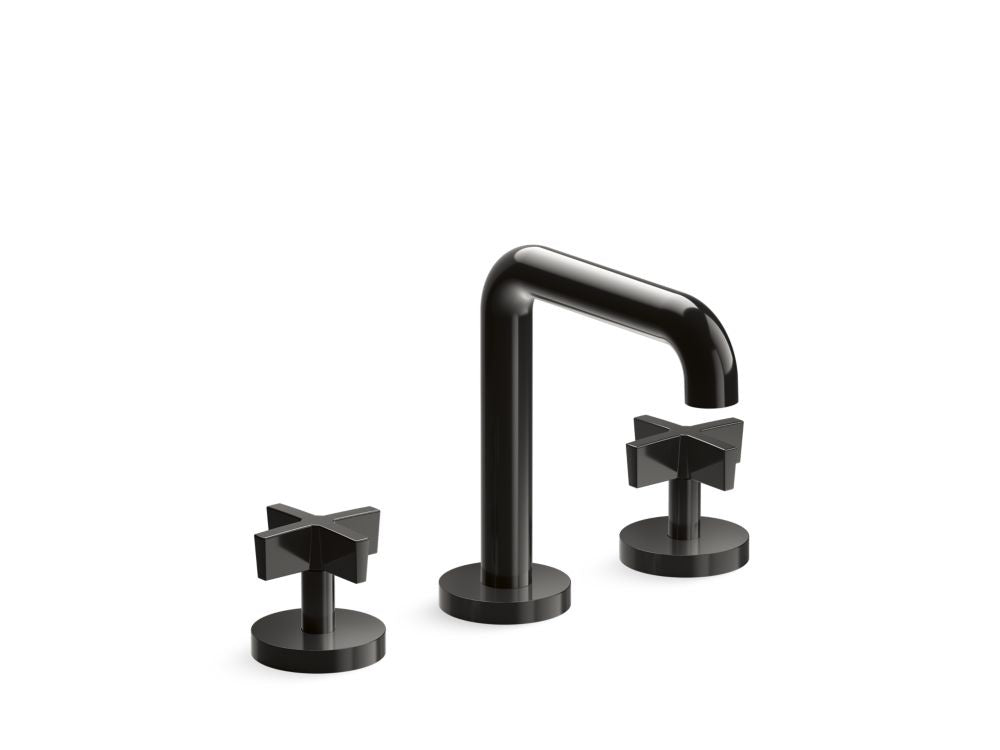Kallista P24492-CR One Lavatory Bathroom Sink Faucet, Tall Spout, Cross Handles