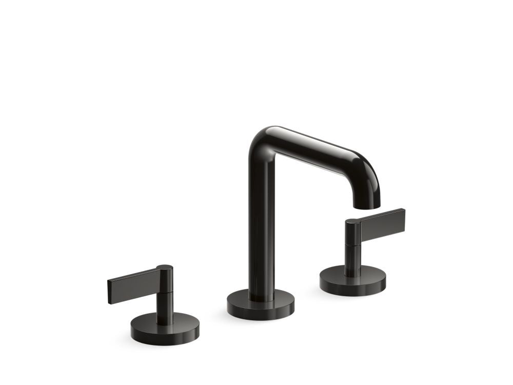 Kallista P24492-LV One Lavatory Bathroom Sink Faucet, Tall Spout, Lever Handles