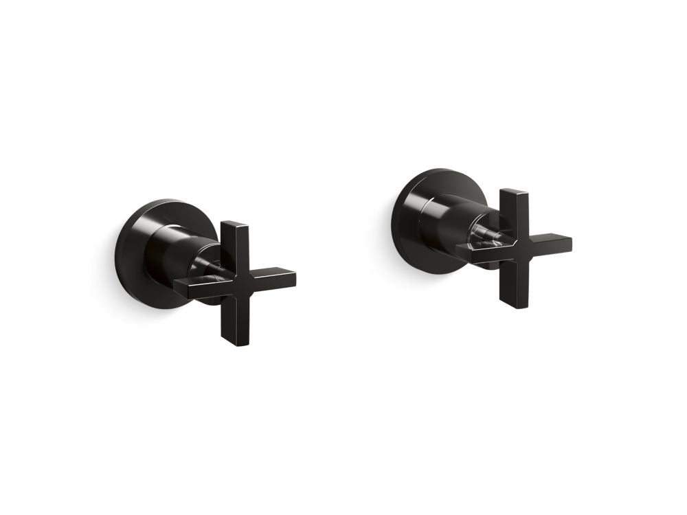 Kallista P24508-CR One Wall-Mount Bath Faucet Cross Handles