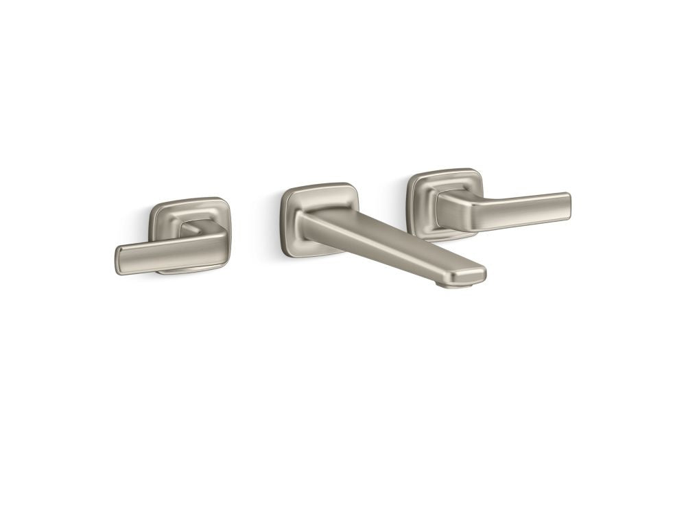 Kallista P24702-LV Per Se Wall-Mount Lavatory Bathroom Sink Faucet, Lever Handles