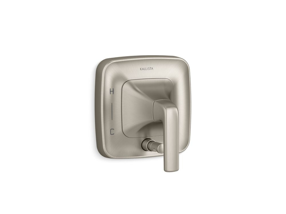 Kallista P24714-LV Per Se Pressure Balance W/ Diverter Trim, Lever Handle