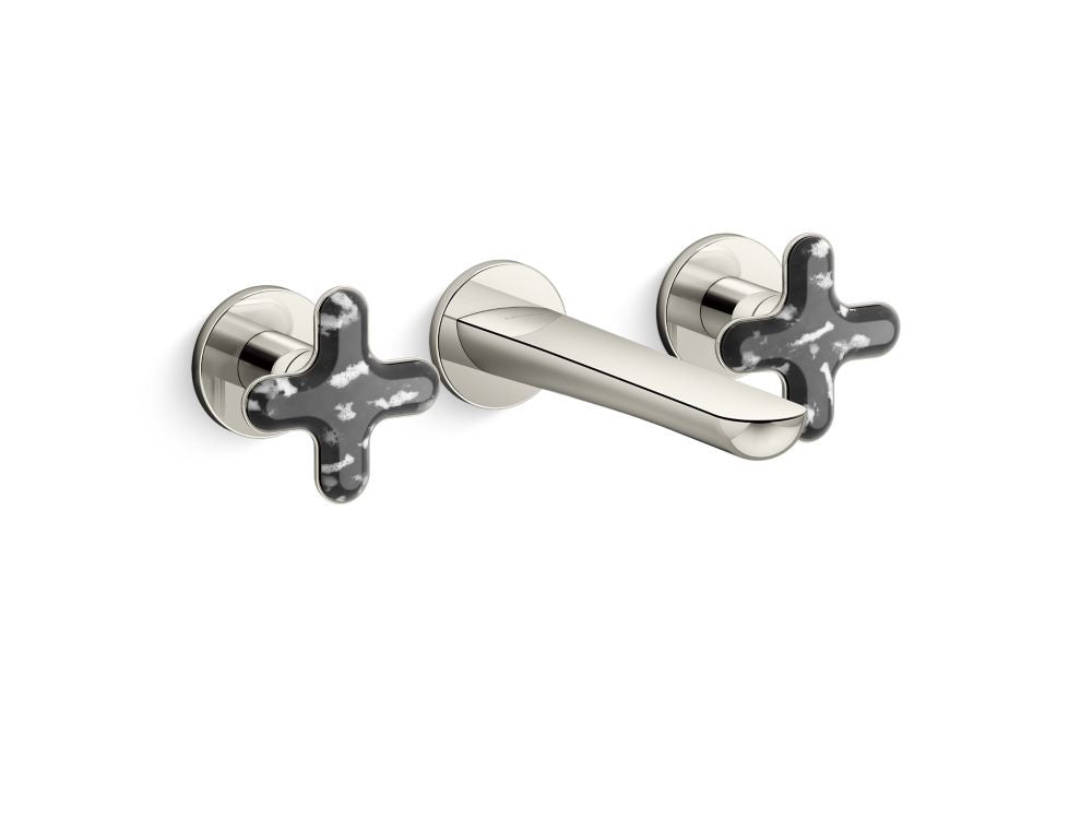 Kallista P32076-JST 002 Ws Wall Mount Sink Faucet Zebra Jasper