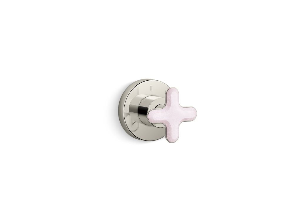 Kallista P32709-RST 002 Transfer Trim Rose Quartz