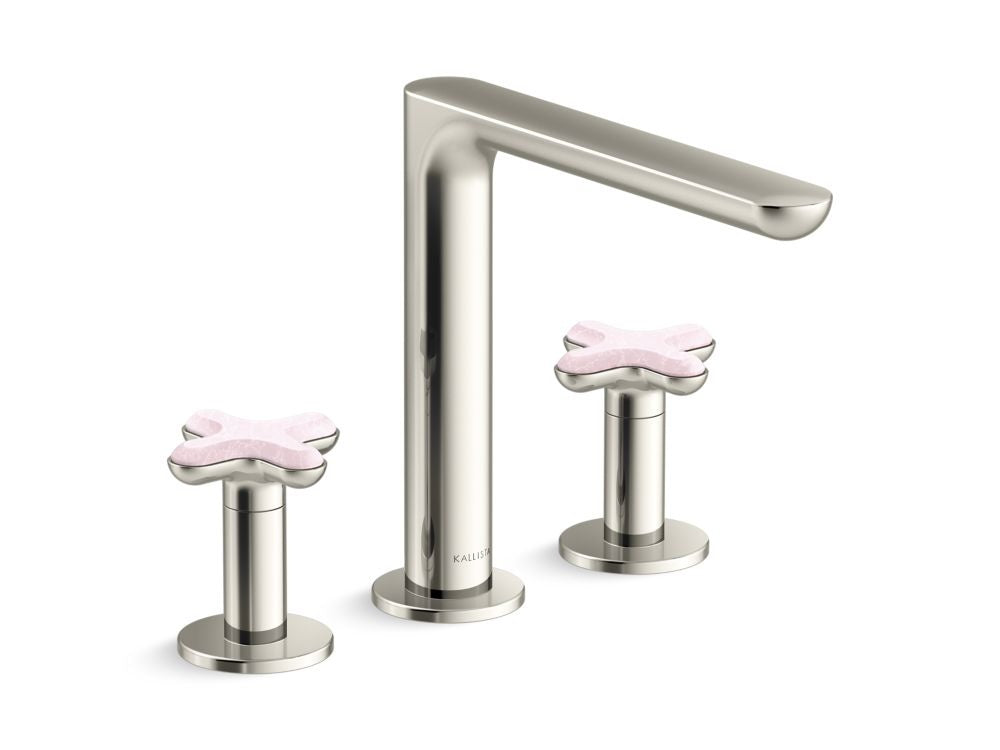 Kallista P32711-RST 002 Deck Mount Bath Faucet Rose Quartz