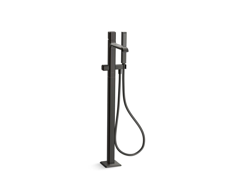 Kallista P32713-00 Bezel floormount bath faucet with handshower