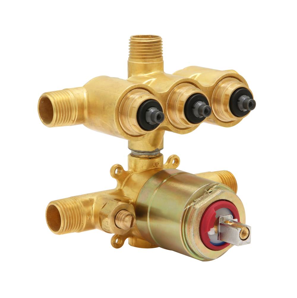 Huntington Brass P3323199 Push button valve- 3 button