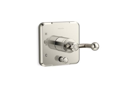 Kallista P34605 Vice Single Control trim with diverter-crank handle