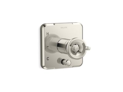 Kallista P34887 Vice Single Control trim with diverter-wheel handle