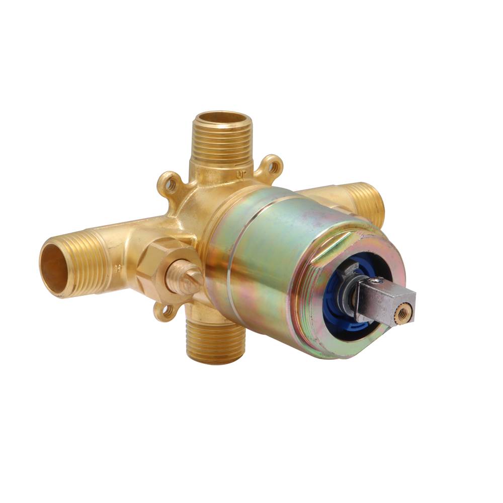 Huntington Brass P4323199 Shower rough-in valve with turn diverter