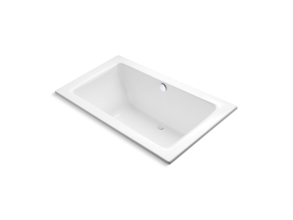 Kallista P50045-G5-0 Perfect Large Rectangular Air Bathtub (Drop-In Or Under-Mount) in Stucco White