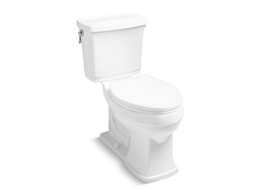 Kallista P70300-00-0 Bridgeton Two-Piece Toilet, Less Seat in Stucco White