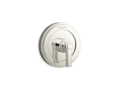 Kallista P80255-LV Vir Stil Minimal Thermostatic Trim, Lever Handle