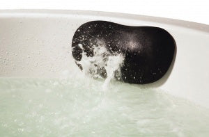 Neck Masseuse Jet Pillow Black