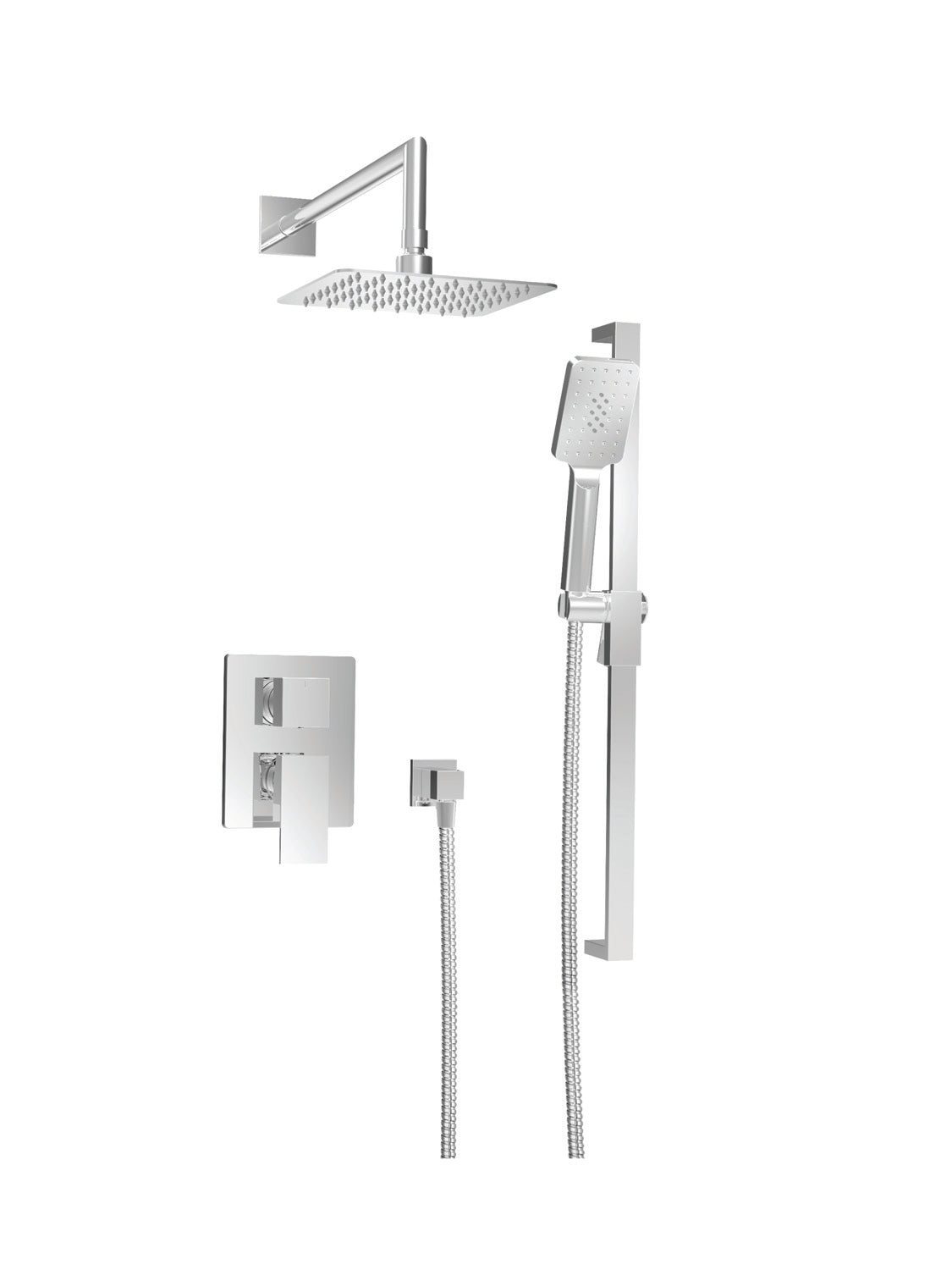 BARiL TRO-2815-95-CC Trim Only For Pressure Balanced Shower Kit - Chrome