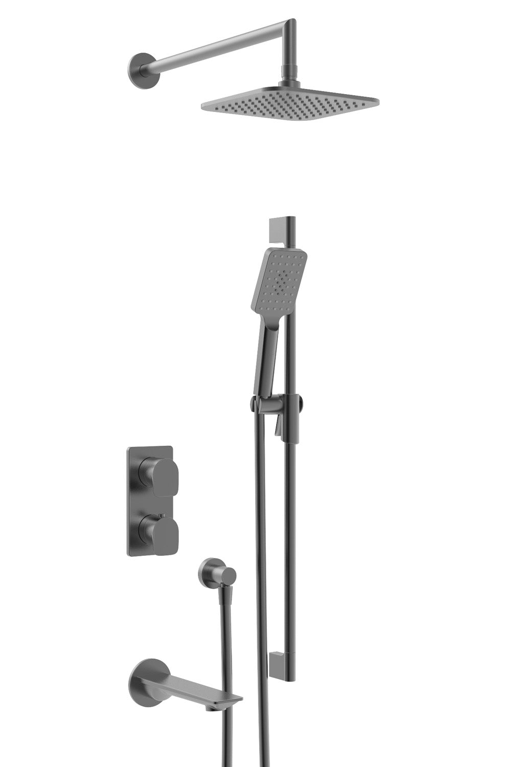 BARiL TRO-4305-04 Trim Only For Thermostatic Pressure Balanced Shower Kit