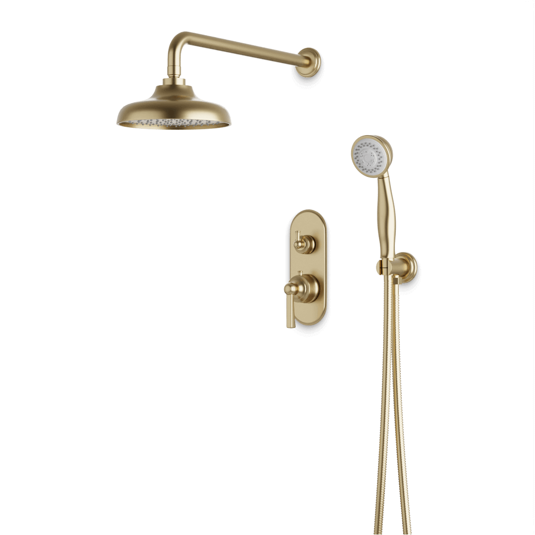 Artos PS140CL Classic Thermostatic Shower Trim Kit with Hand Shower