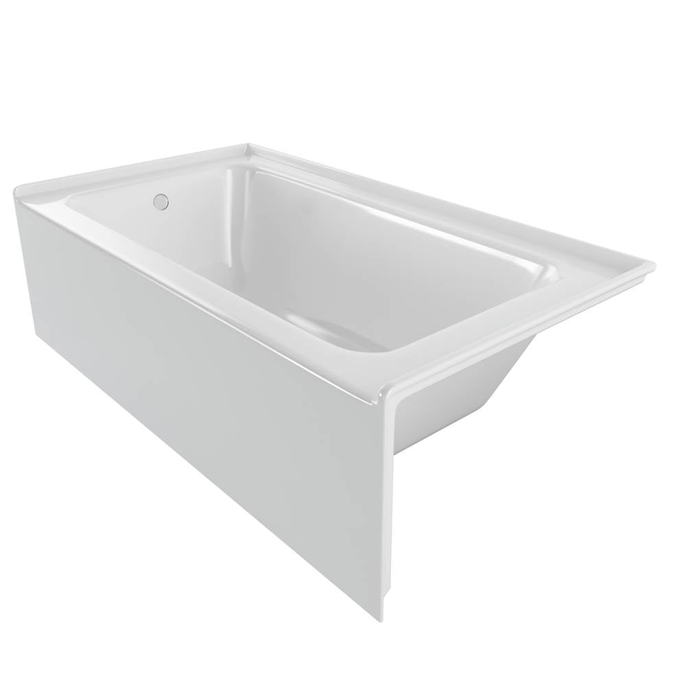 Pulse PT-2001L-32 Alcove Acrylic Bathtub - Left