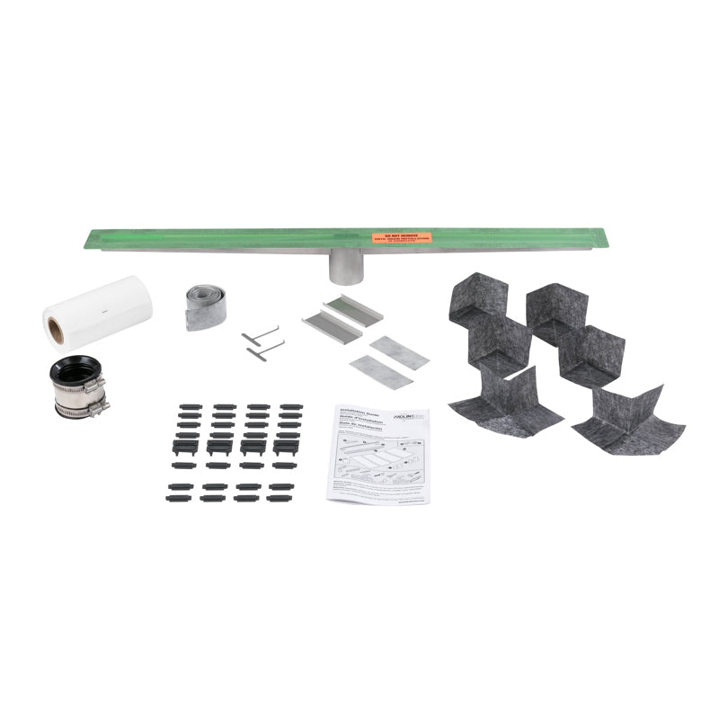 Quickdrain PLD26-N Proline Ss Shower Drain 26-28 In
