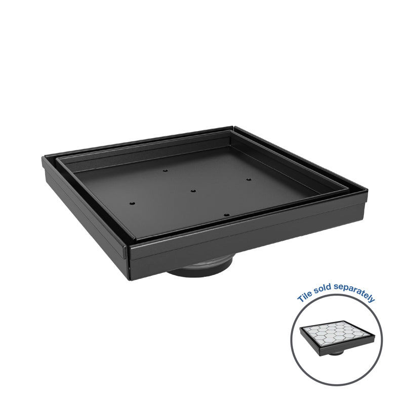 Quickdrain Square Drain Kit Tilein