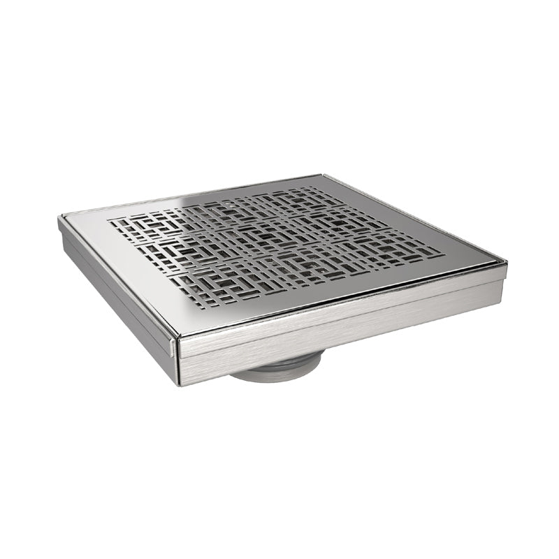 Quickdrain Square Drain Kit Deco