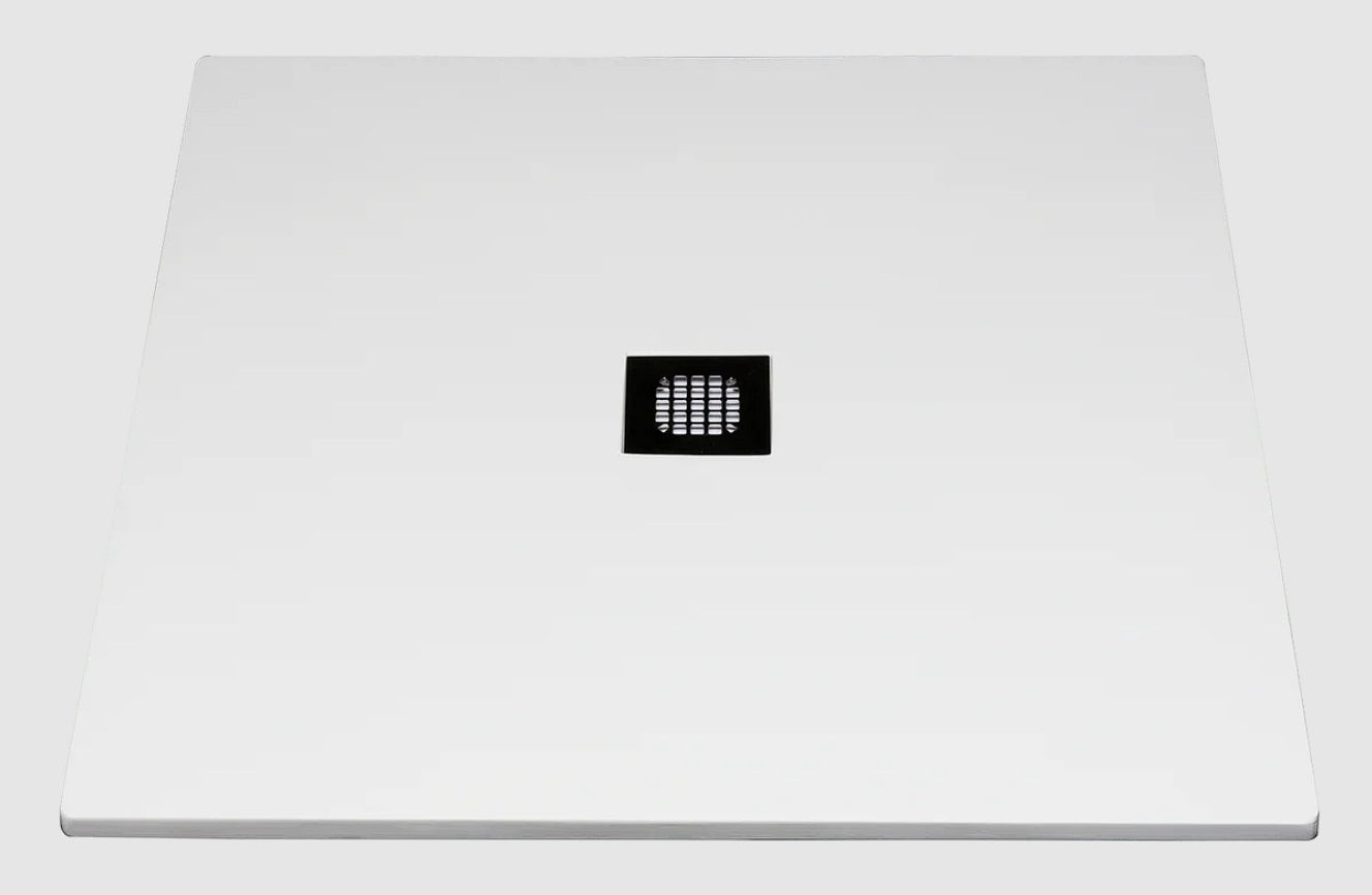 Americh RC4848CD-MW 48" x 48" ROC SS Center Drain Shower Base - Matte White